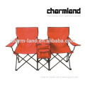 Double seat leasuire camping chair beach chair folding chair